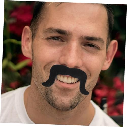 Vaguelly Halloween Fake Mustache Beard
