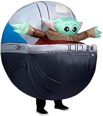 Star Wars Adult Inflatable Grogu CostumePram Set