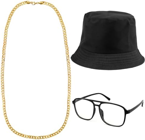 80s90s Rap Costume Set for Men