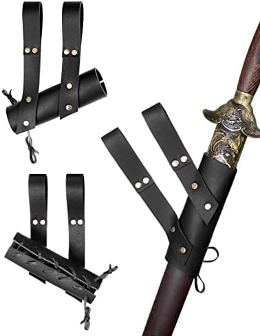Medieval Leather Belt Shawl - Renaissance Accessory