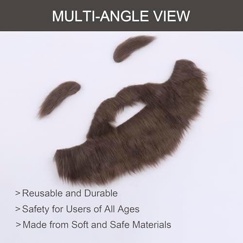 Yan Dream Fake Beard and Eyebrow Set