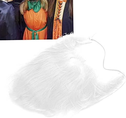 White Fake Beard for Kids and Adults Party Beats Accessories