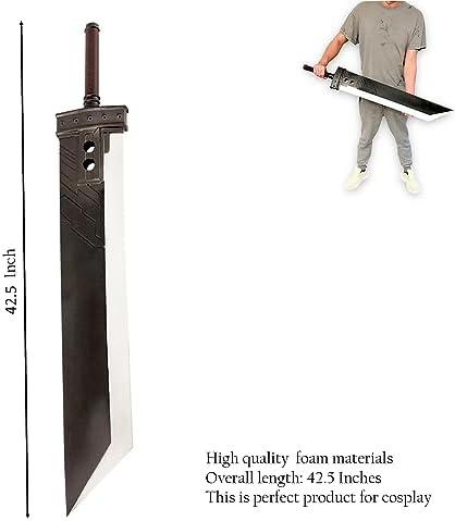 Sturdy PU Foam Sword Final Version - Role-Playing and Cosplay Compatible