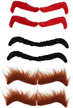 Homoyoyo Fake Eyebrows Halloween Costume Props