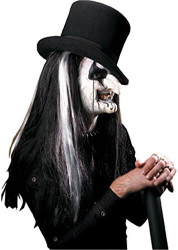 Vivid Halloween costume transform into jester