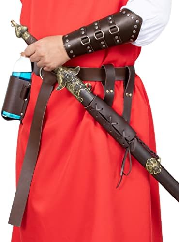 Medieval Leather Belt Shawl - Renaissance Accessory