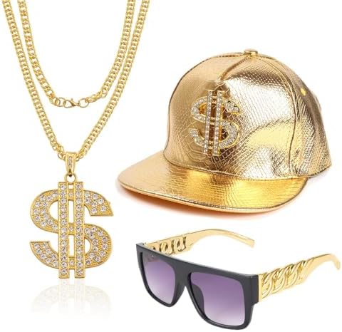 80s Hip Hop Deluxe Costume Set for Women