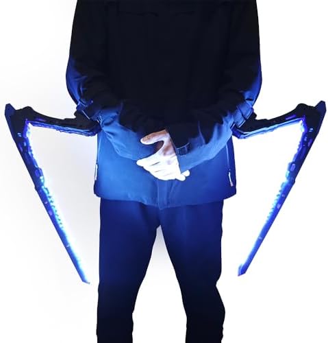 IUUBVV Halloween LED Mantis Sword Props