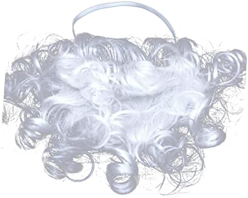 Halloween Party Fake Beard Costume White-beast costume