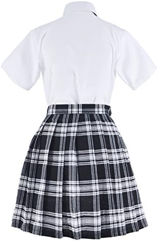 Elibelle Japanese Tartan Pleated School Uniform