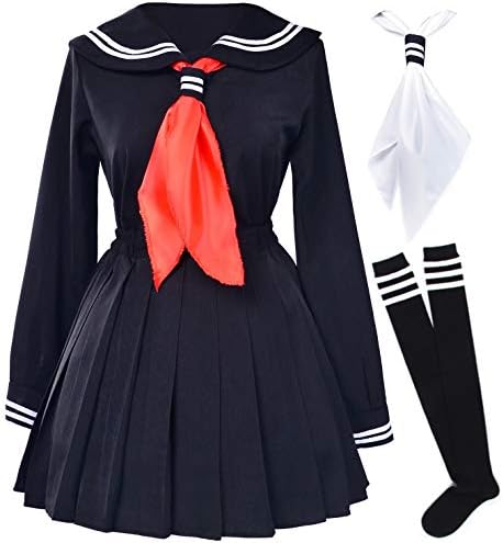 Comfortable Japanese Sailor Cosplay Set for Women