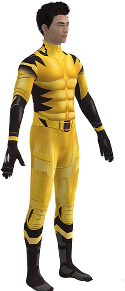 Anime Mens Cosplay Jumpsuit Halloween Costume