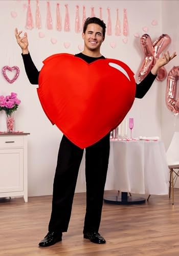 Romantic Valentines Day Heart Costume for Adults