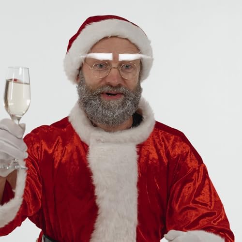 Santa Eyebrows for Cosplay