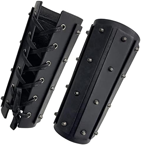 Cool Medieval Leather Vambrace Set