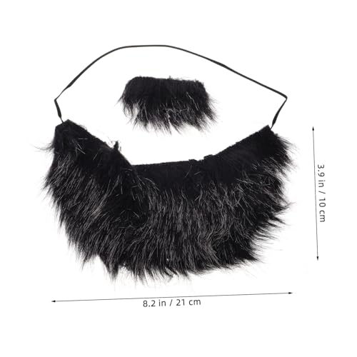 ERNGO 1 Set Funny Fake Beard Beard costume for Halloween and Events