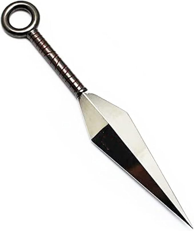 Samurai Kunai z 87-inch Real Metal Model Keychain with Attention to Detail