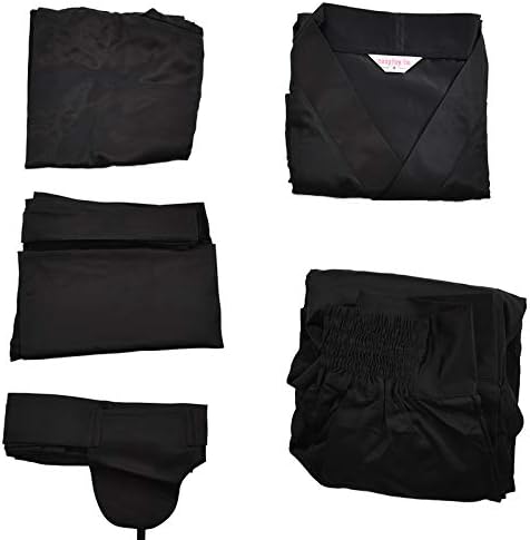 Mens Black Ninja Suit Costume