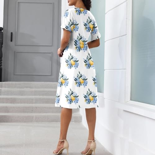 BDPORO 2025 Womens Summer Boho Tunic Dress - BDPORKAS