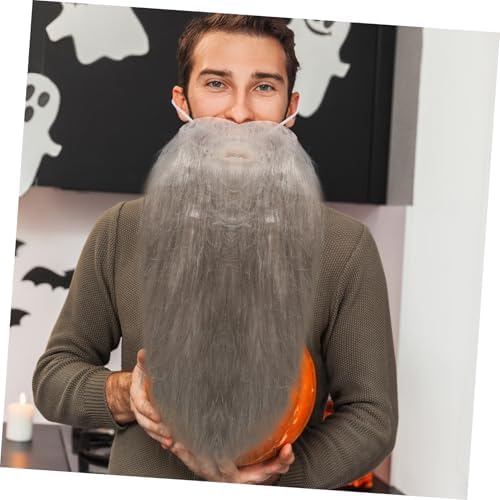 Low Profile Fake Beard for Men Funny Mustache and Beard Costumes