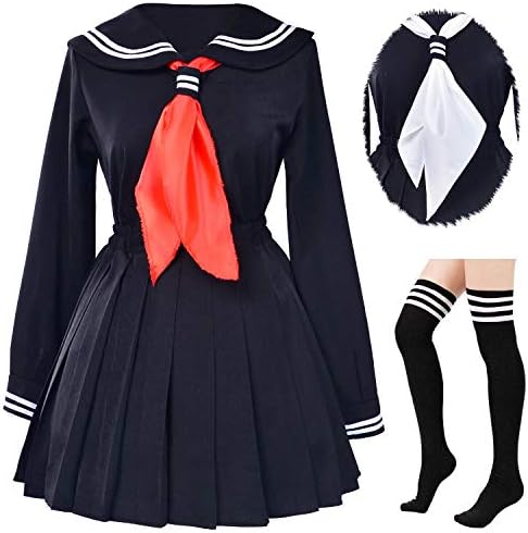 Comfortable Japanese Sailor Cosplay Set for Women