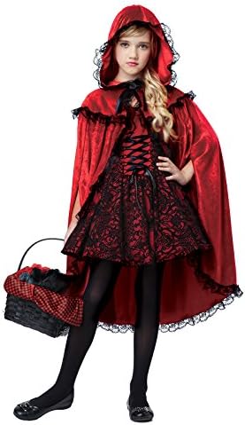 California Costumes Girls Deluxe Red Riding Hood Costume