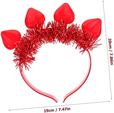 Stylish Valentines Day Heart Headband - Perfect for Weddings Parties and More