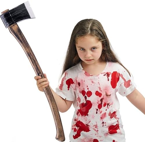27-inch Spooktacular Foam axe perfect for Halloween cosplay