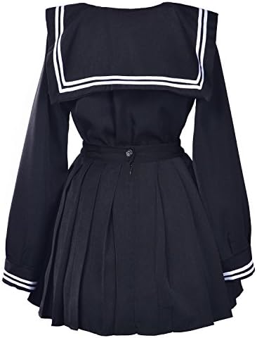 Comfortable Japanese Sailor Cosplay Set for Women