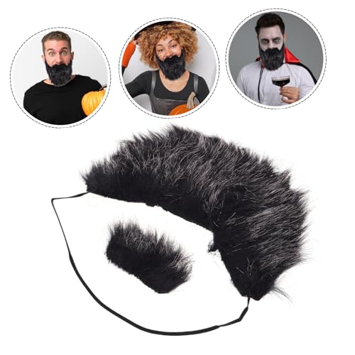 ERNGO 1 Set Funny Fake Beard Beard costume for Halloween and Events