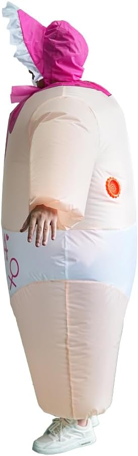 Easily Transform into an Adult Inflatable Baby Costume