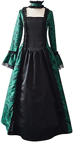 Viktorn Princess sparked Regency renaissance dress for women medieval fashion