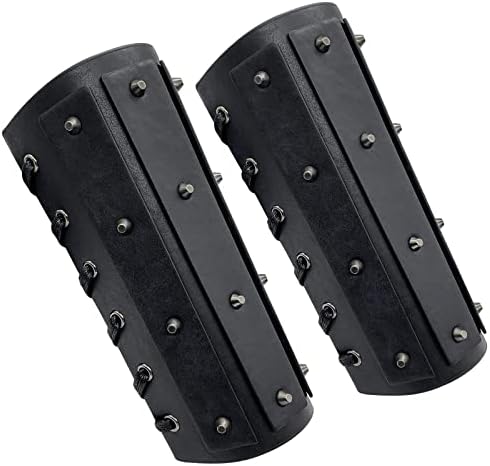 Cool Medieval Leather Vambrace Set
