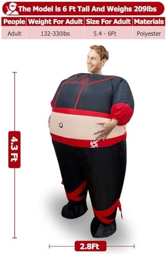 Halloween Chubby Ninja Costume for Adults