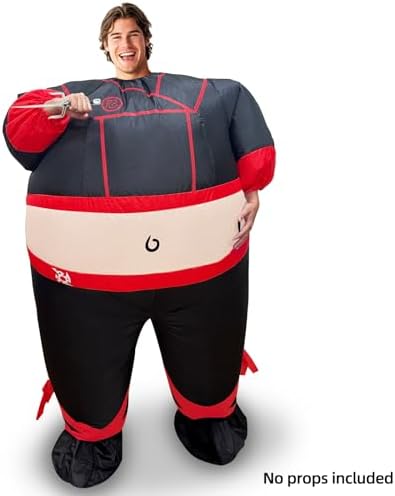 Halloween Chubby Ninja Costume for Adults