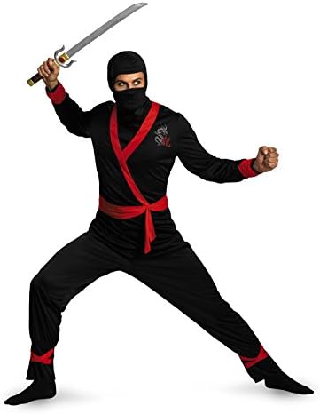 Disguise Mens Ninja Master Costume Transform into a Hero