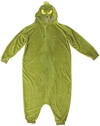 Grinch-Ruled Onesie Festive officially licensed costume