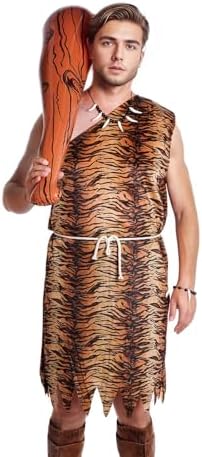 Prehistoric Caveman Costume Set for Halloween