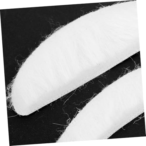 Halloween Cosplay White Mustache Eyebrow Costume