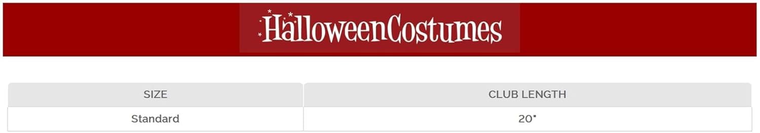 Plush Caveman Club Costume Accessory