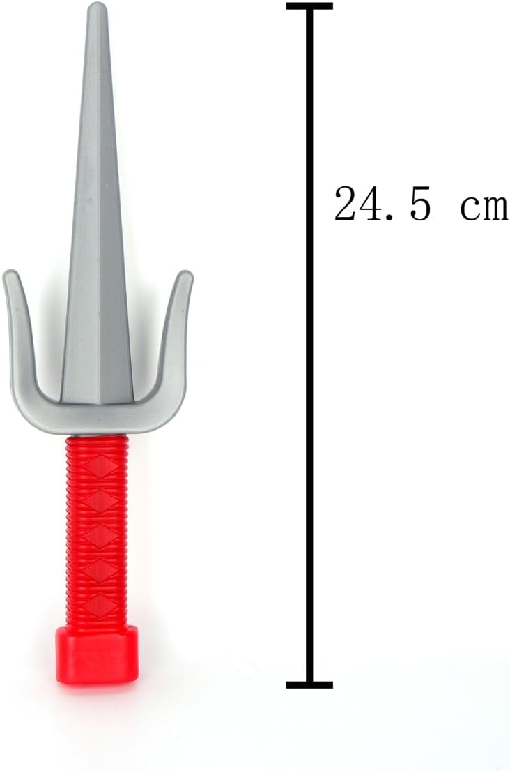 Power Ling CC Plastic Ninja Tools Set for Role-Playing Costumes