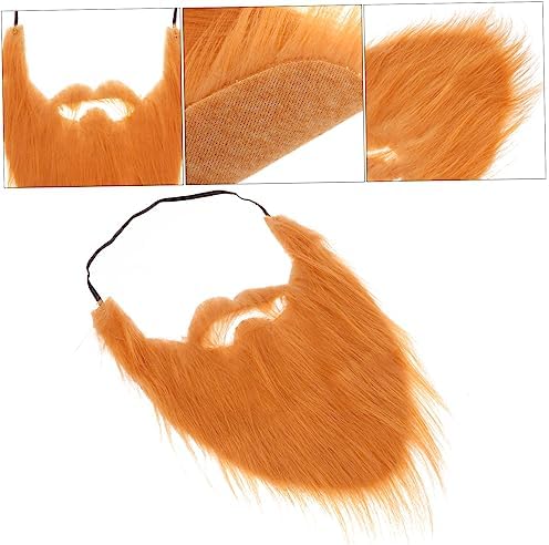 2Pcs costume beard fake mustache