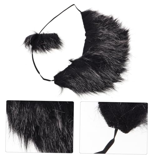 SOIMISS Realistic Fake Mustache Beard Costume Set