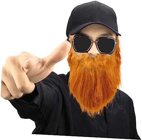 Realistic Fake Beards Mustache for Cosplay Parties