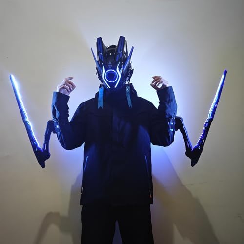 IUUBVV Halloween LED Mantis Sword Props