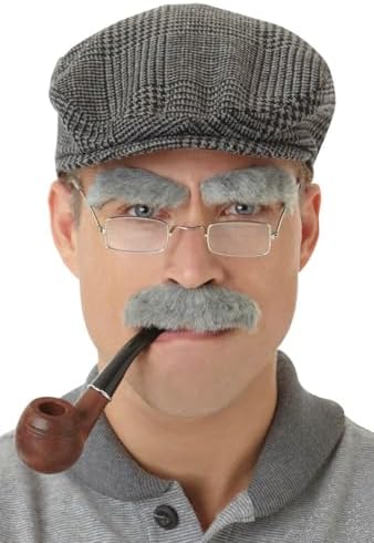Perfect Realistic Synthetic Moustache for Adults - Wacky Party Accessories