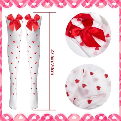 BleSky Valentines Day Tutu Set for Women Heart Headband with Sunglasses