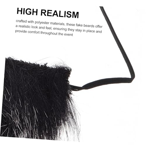 SOIMISS Realistic Fake Mustache Beard Costume Set