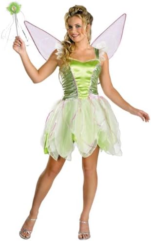 Disney Fairies Tinker Bell Deluxe Costume for Women 12-14