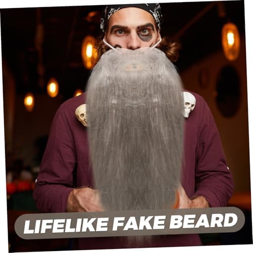VALICLUD Holiday Fake Beard Kit for Men